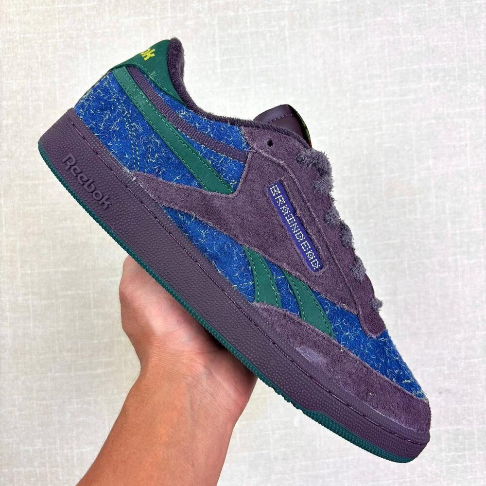 📚 2022 Brain Dead x Reebok Club C Revenge “Purple Abyss” 11M